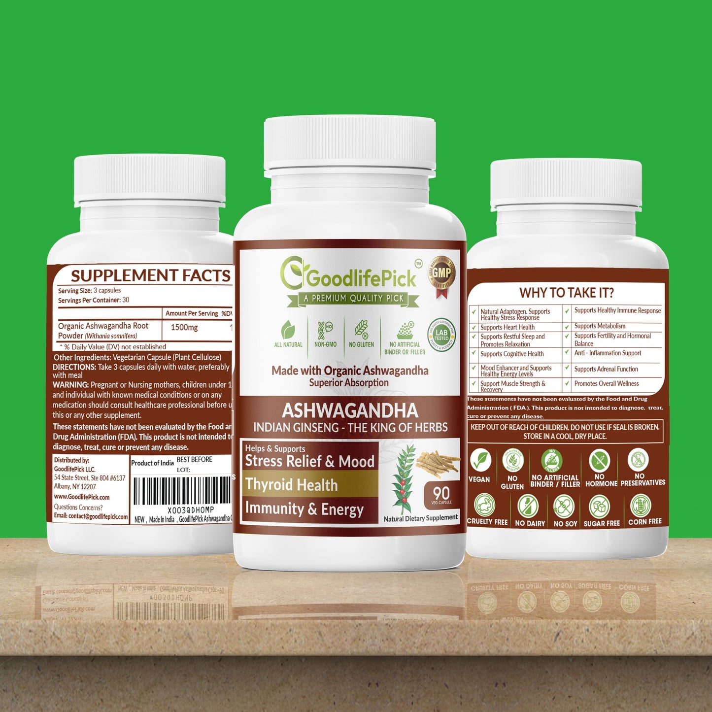 Premium Ashwagandha Capsules