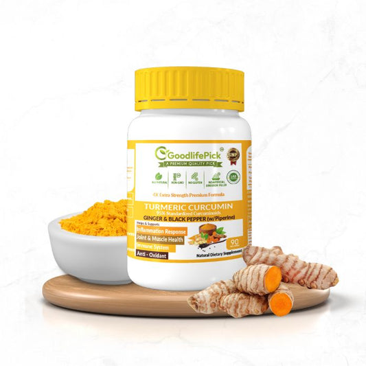 Turmeric Curcumin with Ginger, Curcuminoids & Black Pepper